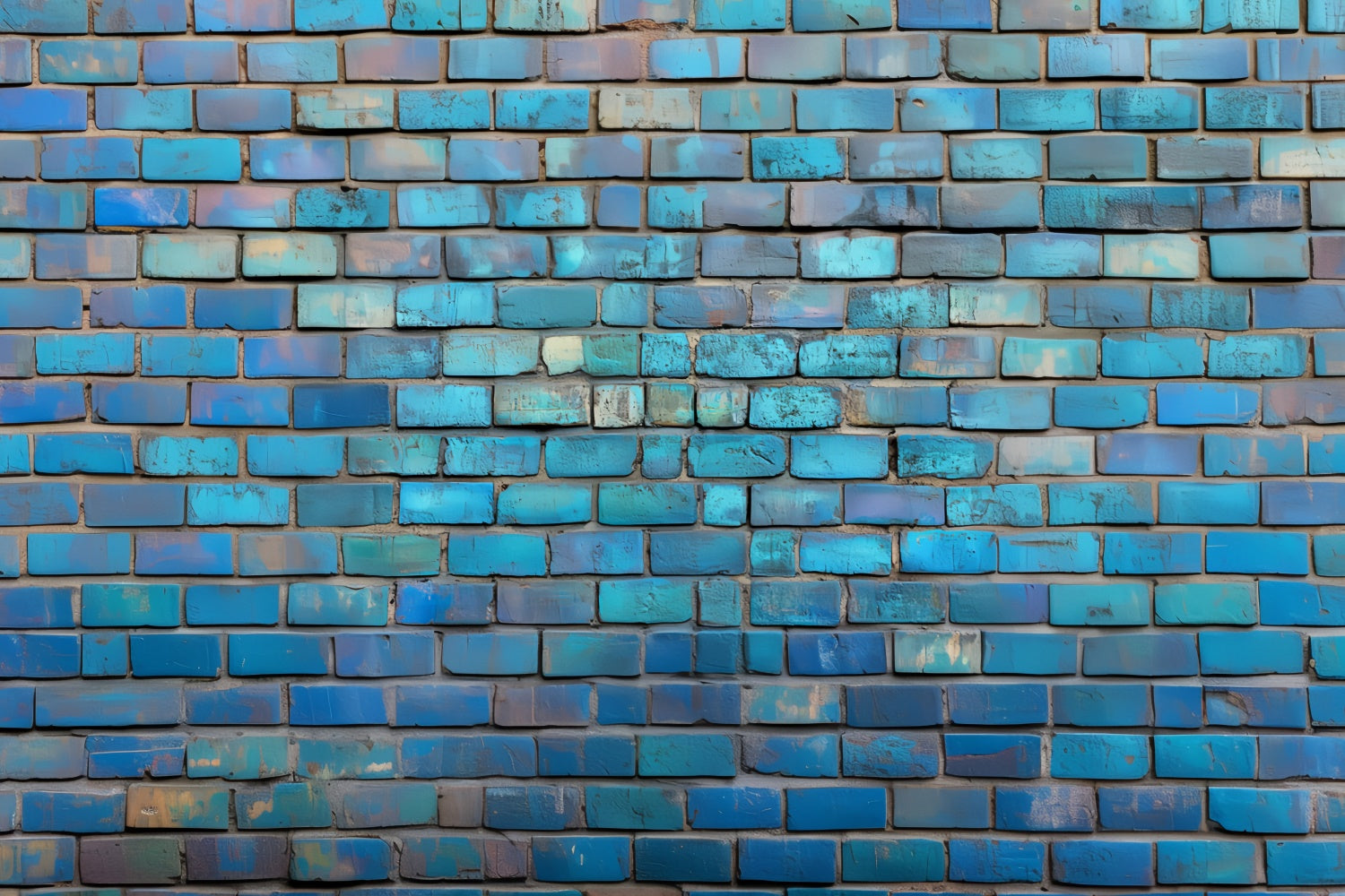 Brick Wall Backdrop Weathered Blue Dream Wall Backdrop CSH6-147