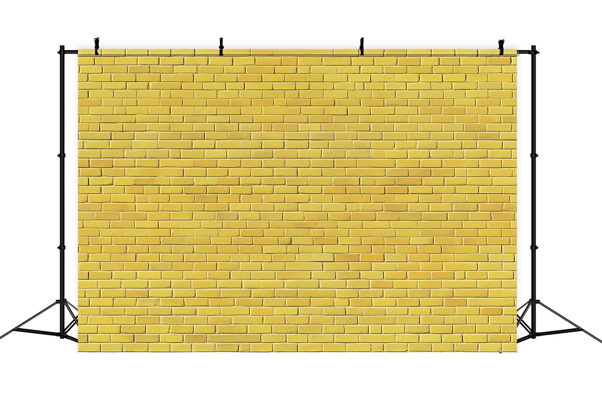 Brick Photography Backdrop Lemon Pop Brick Texture Backdrop CSH6-151