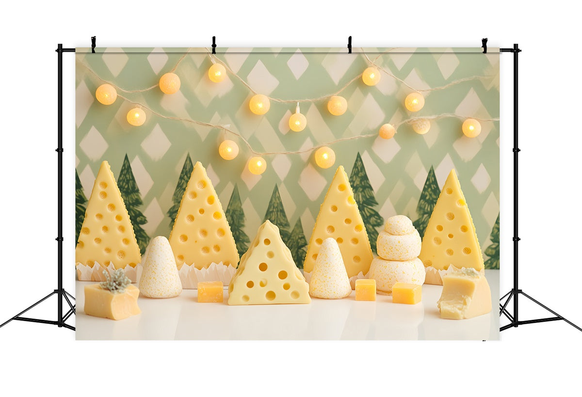 Cake Photography Backdrops Cute Cheese Grove Backdrop CSH6-313