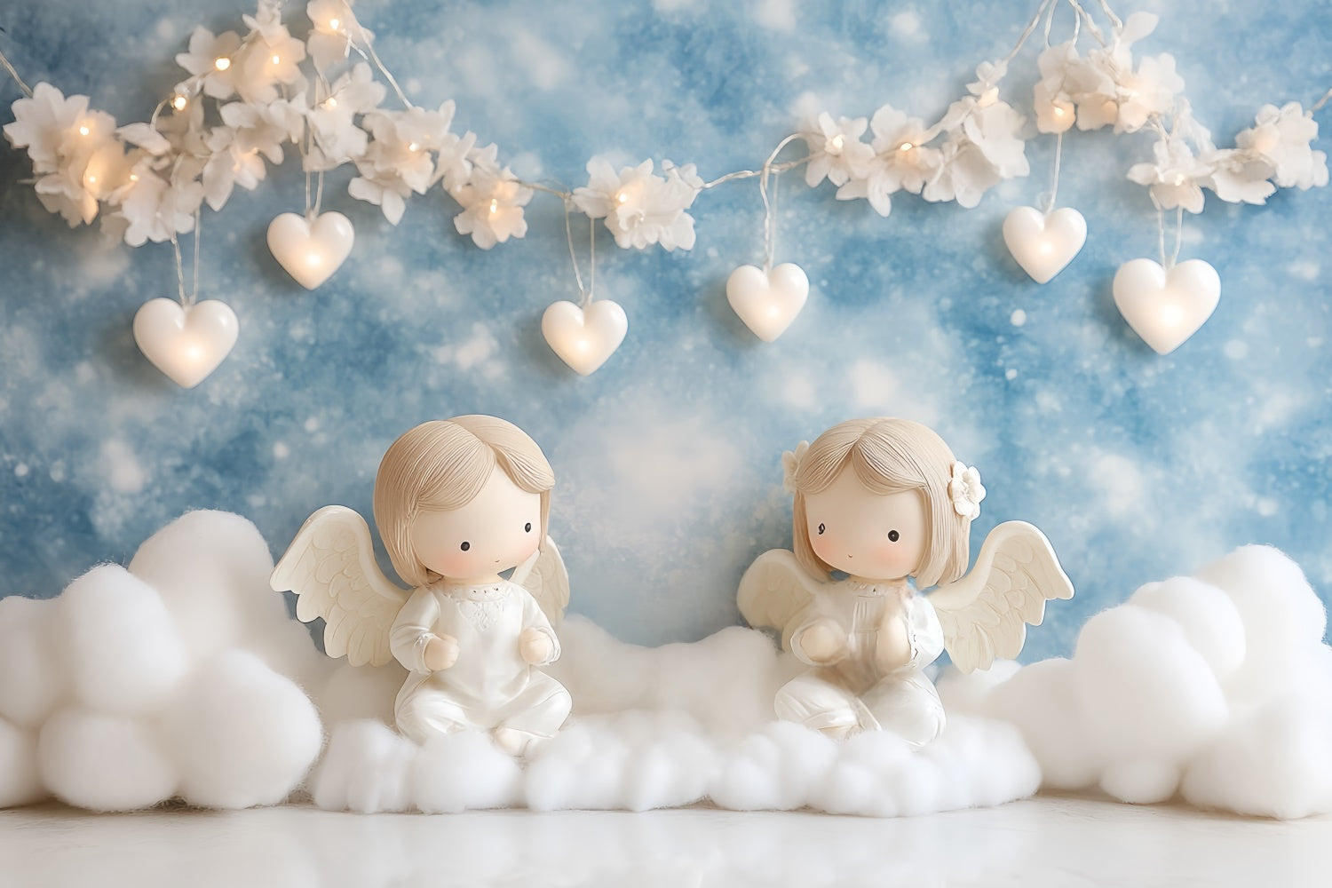 Cake Smash Photography Backdrop Angel Cloud Dream Backdrop CSH6-315