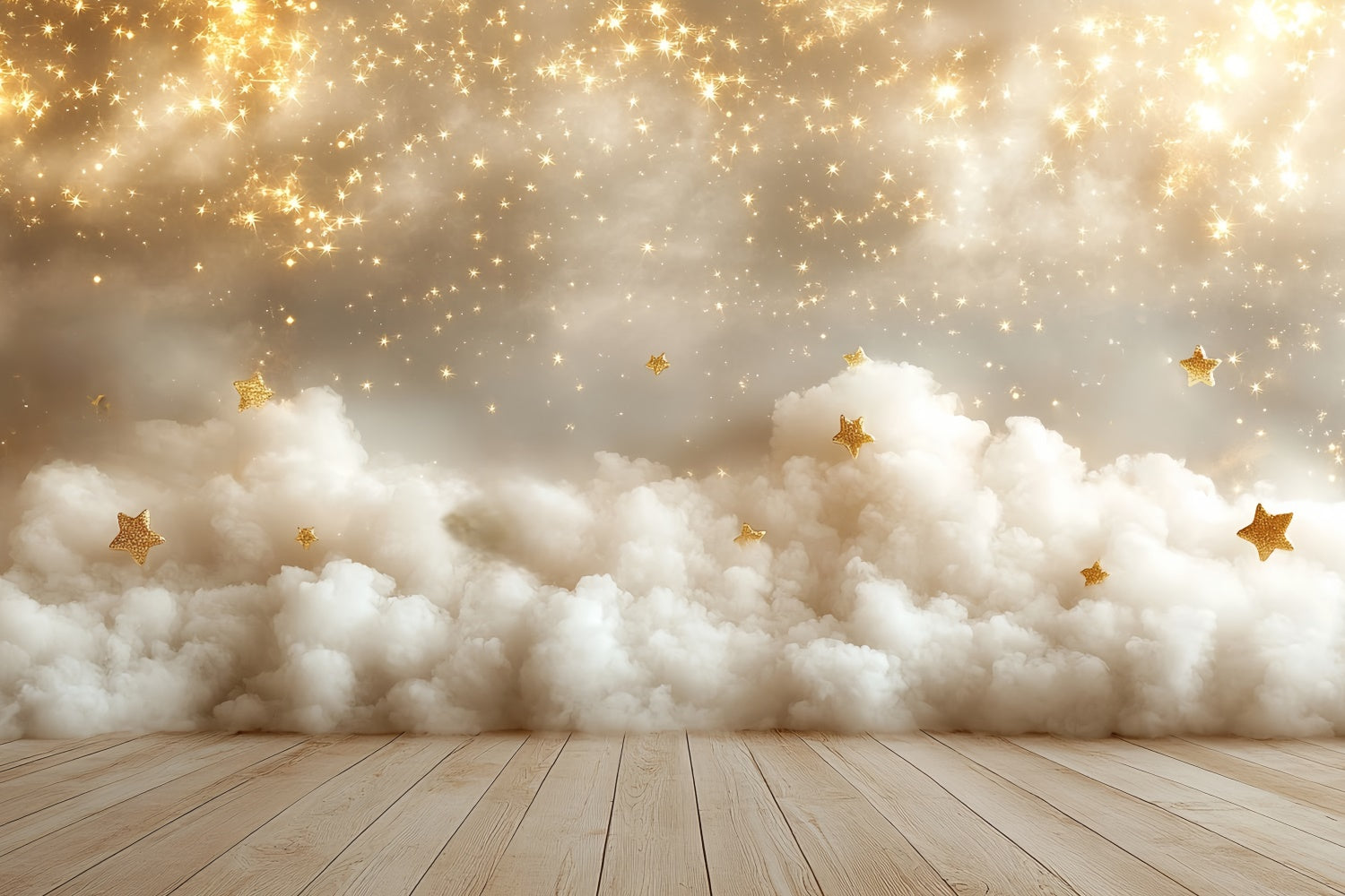 Cake Photography Backdrops Dreamy Sky Sparkle Backdrop CSH6-329