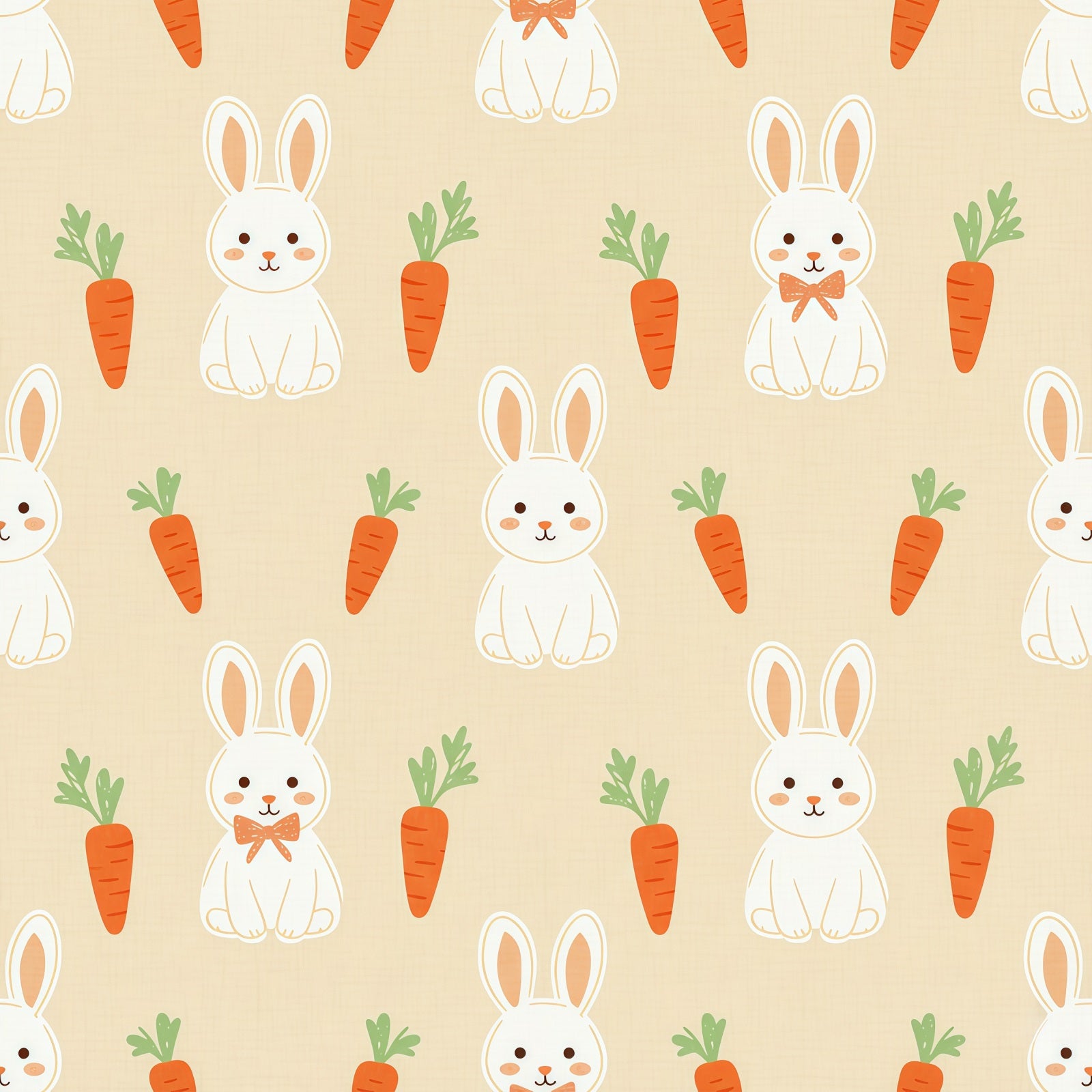 Easter Bunny Photo Backdrop Cartoon Print Carrot Pattern Easter Photo Backdrop CSH61-32