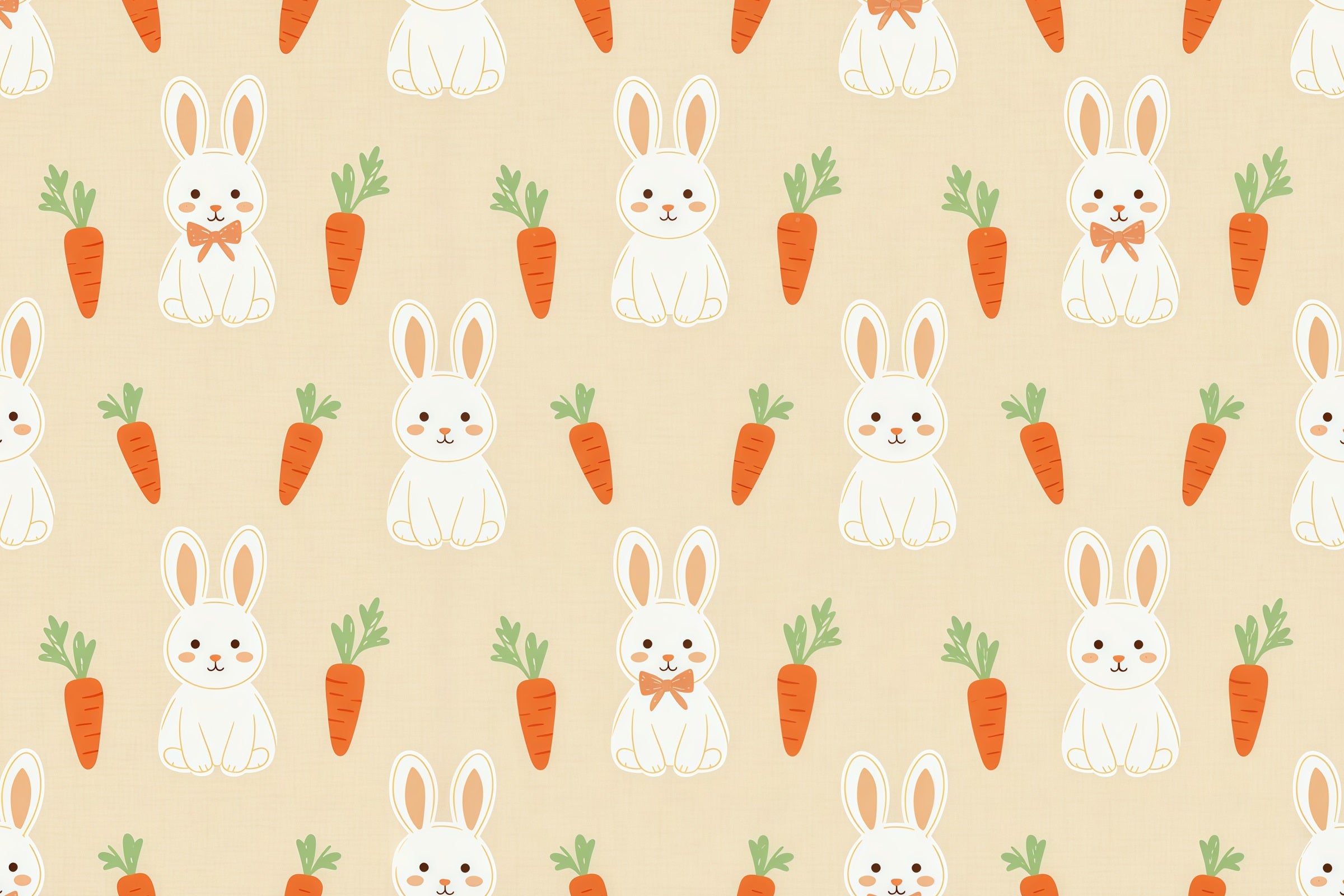 Easter Bunny Photo Backdrop Cartoon Print Carrot Pattern Easter Photo Backdrop CSH61-32