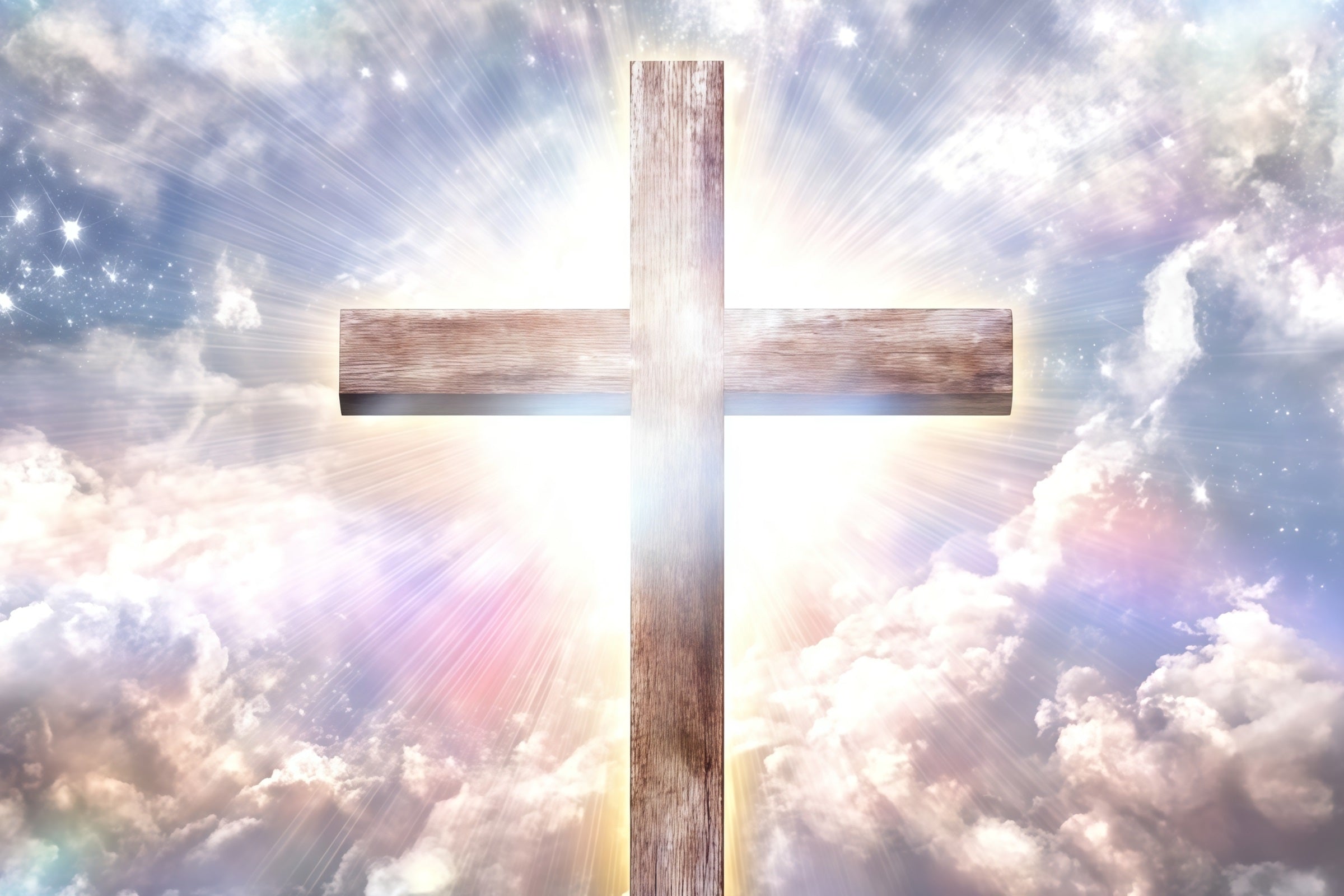 Cross Backdrops Radiant Heaven Cross Glory Easter Backdrop Ideas CSH61-37