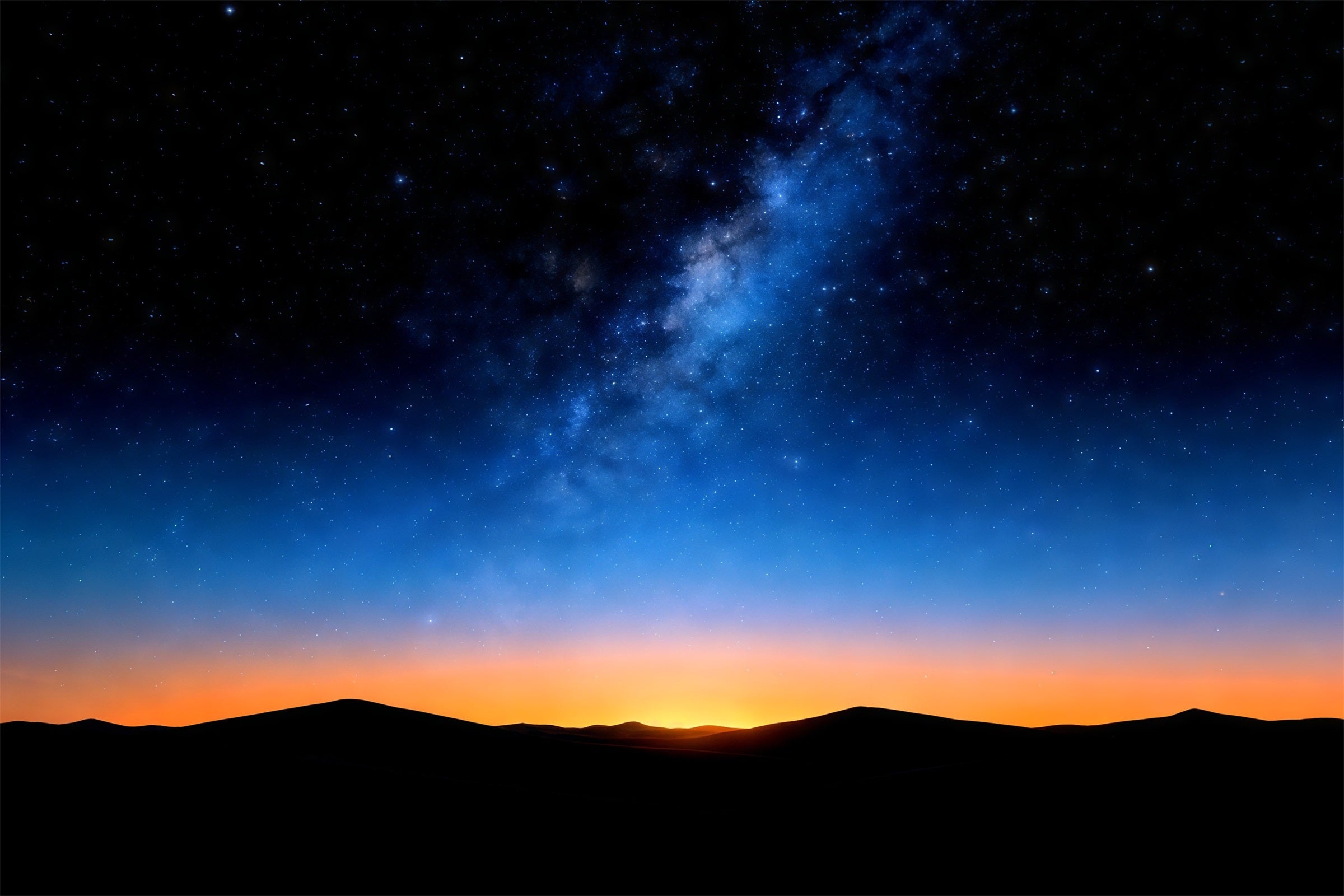 Sky Photo Backdrop Milky Way Horizon Gradient Clouds Backdrop CSH62-131