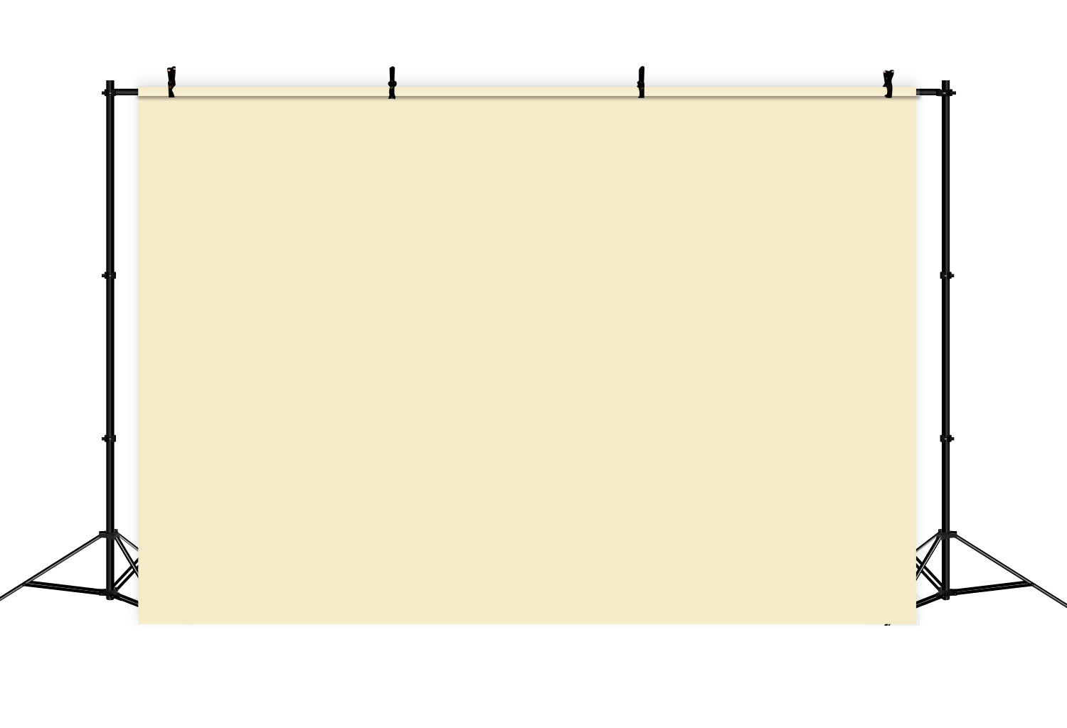 Cream Backdrop Soft Buttercream Neutral Wash Solid Color Backdrop CSH62-2