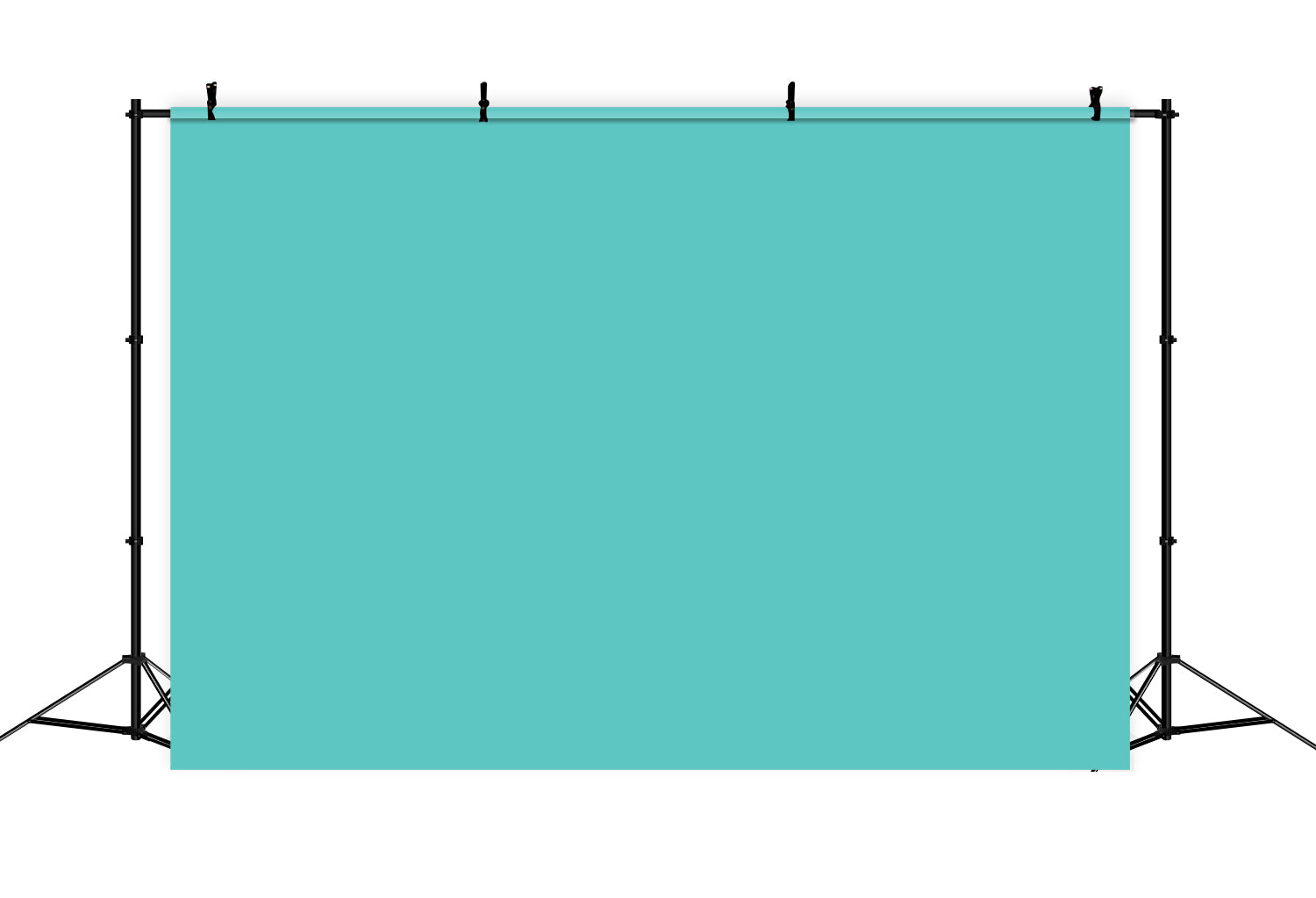 Green Photo Backdrop Bright Turquoise Aqua Vibrant Solid Color Backdrop CSH62-21