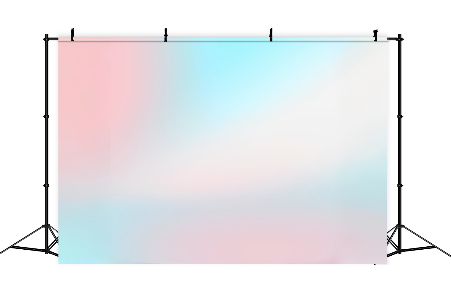 Gradient Photo Backdrop Soft Pastel Pink Blue Glow Headshot Backdrop CSH62-31