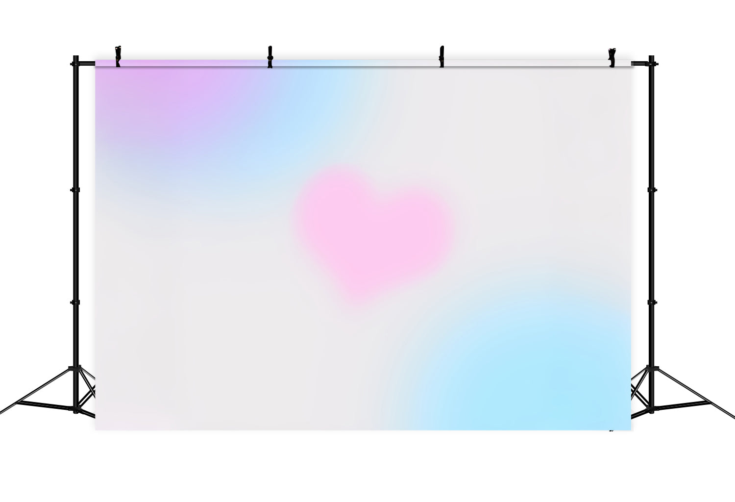 Gradient Backdrop Photography Pink Blue Purple Love Heart Headshot Backdrops CSH62-32