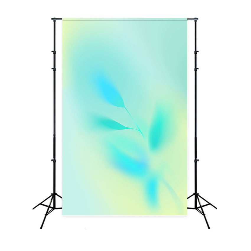 Gradient Backdrop Teal Green Blue Diffusion Professional Backdrop For Headshot CSH62-44