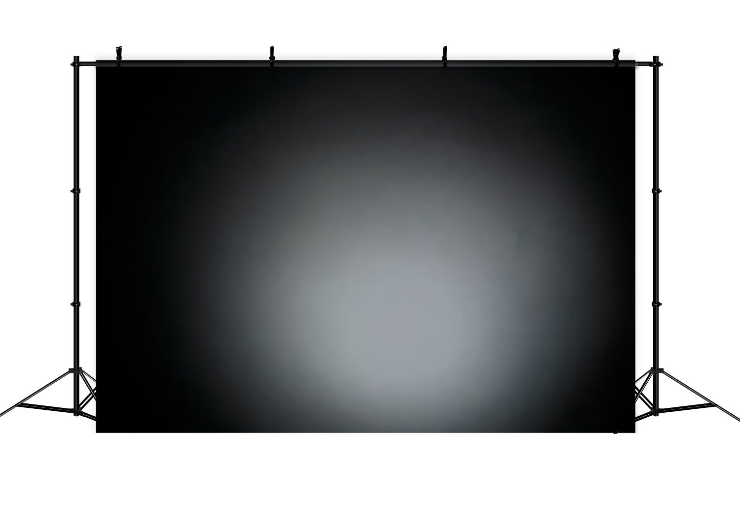 White Gradient Backdrop Soft Charcoal Center Glow Headshot Backdrop Ideas CSH62-58