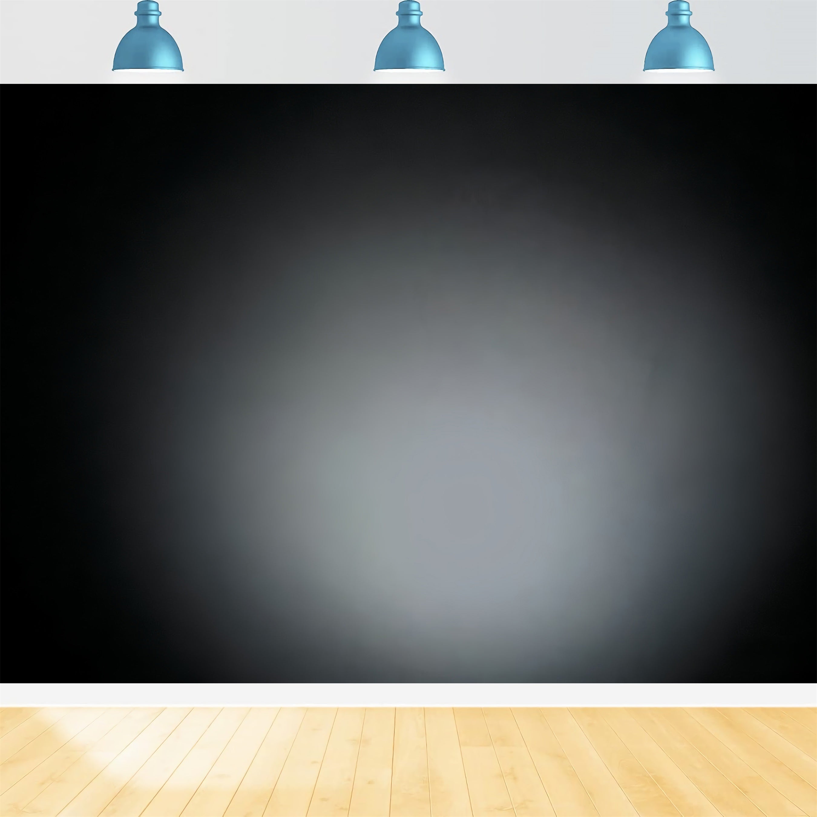 White Gradient Backdrop Soft Charcoal Center Glow Headshot Backdrop Ideas CSH62-58