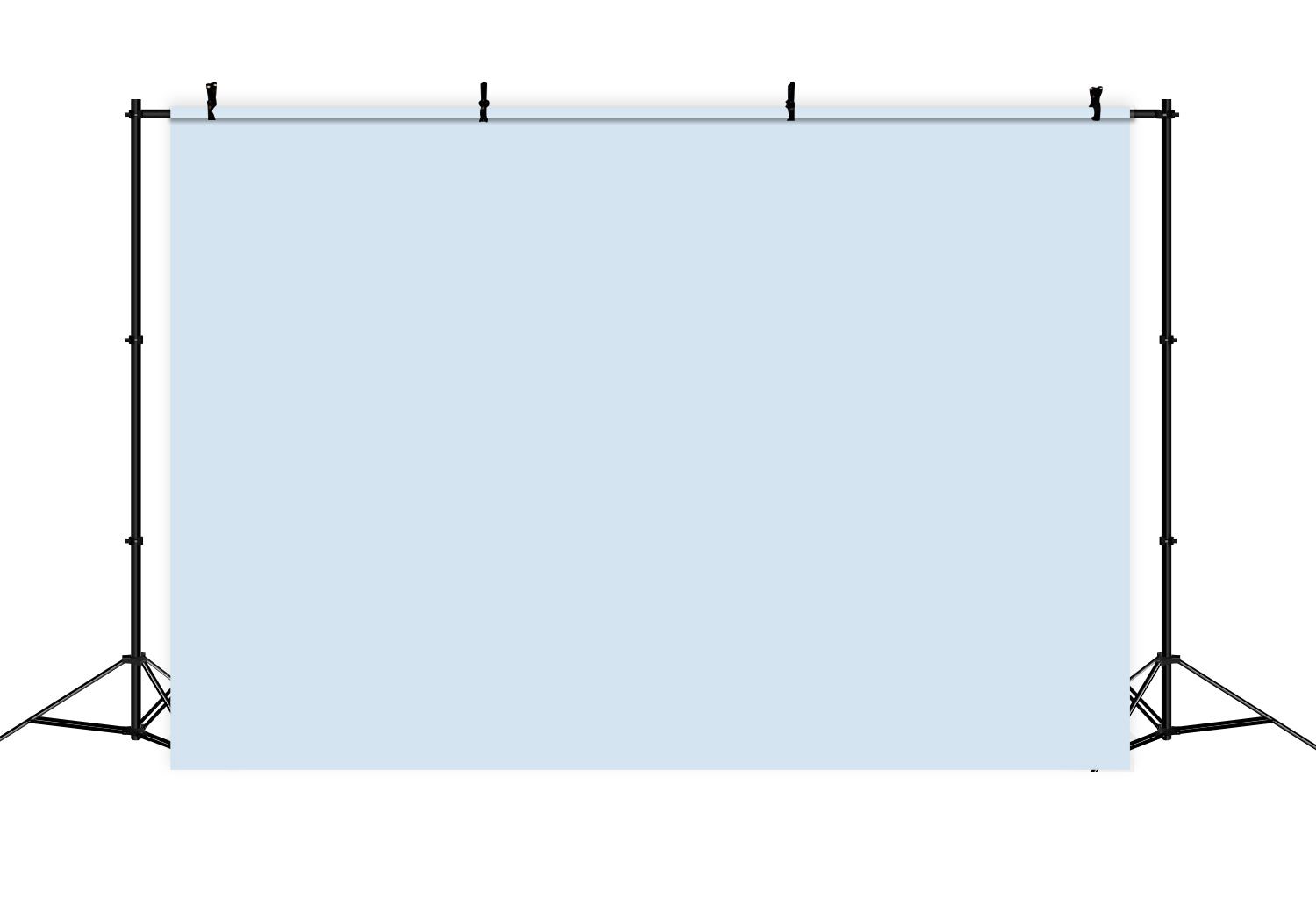 Blue Photo Backdrop Light Baby Blue Hue Solid Color Photography Backdrops CSH62-7