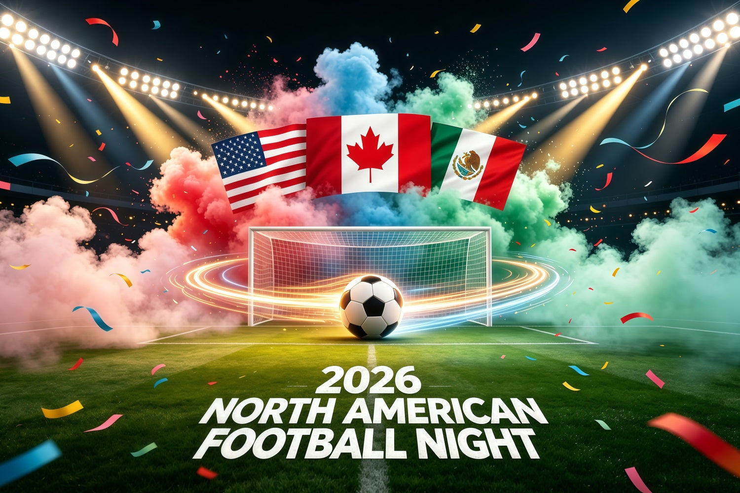 2026 Soccer Party Ballon Backdrop World Cup Team Flags International Soccer Celebration Backdrop CSH64-97