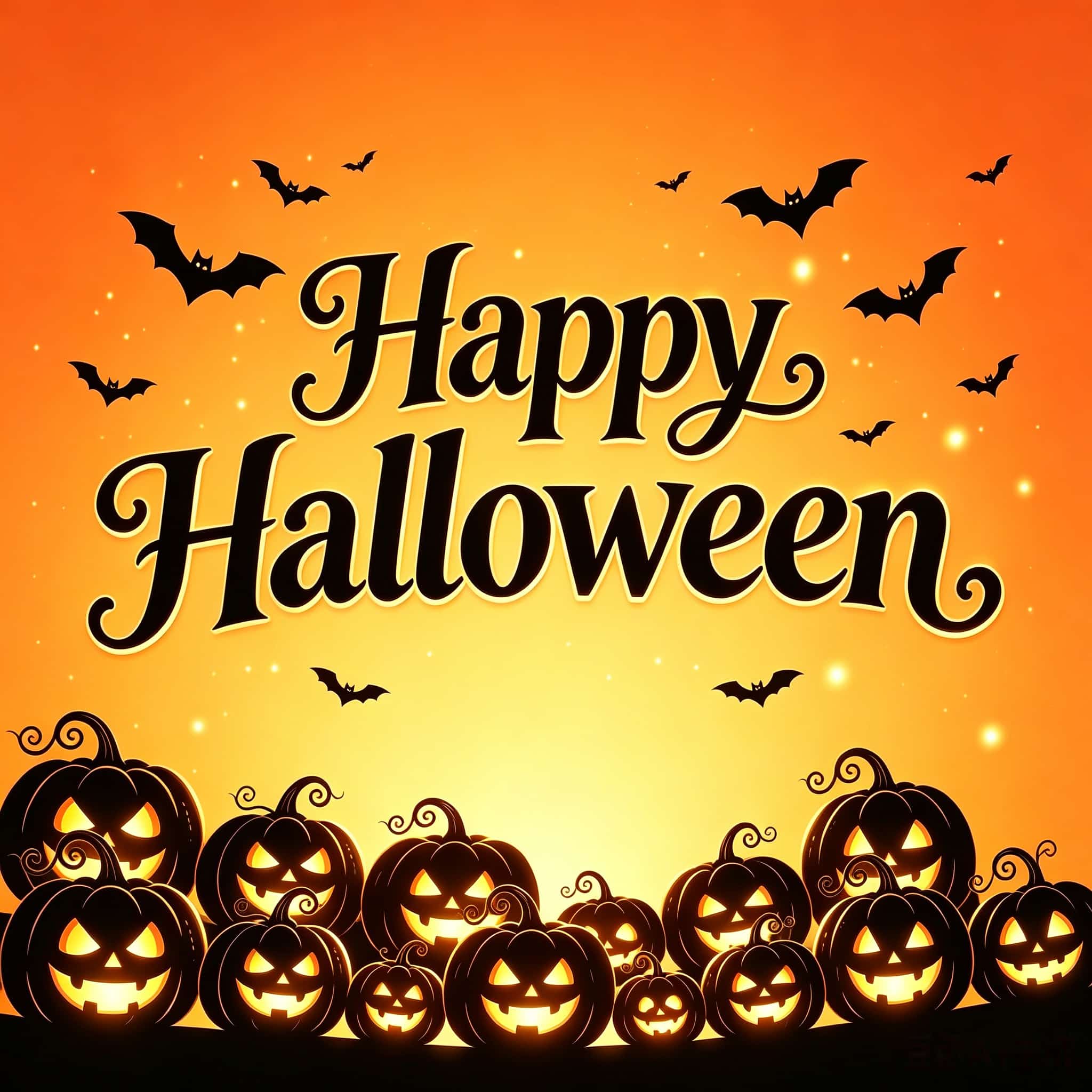 Pumpkin Halloween Garage Door Banner Orange Pumpkin Bat Greeting Halloween Garage Decorations CSH67-51-1 car