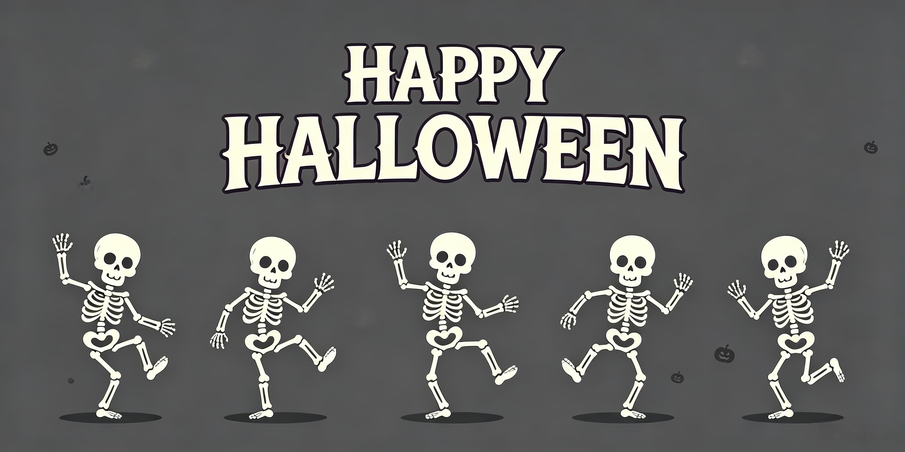Skull Halloween Garage Door Decor Dancing Skeleton Party Greeting Funny Halloween Garage Door Cover CSH67-57-2 car
