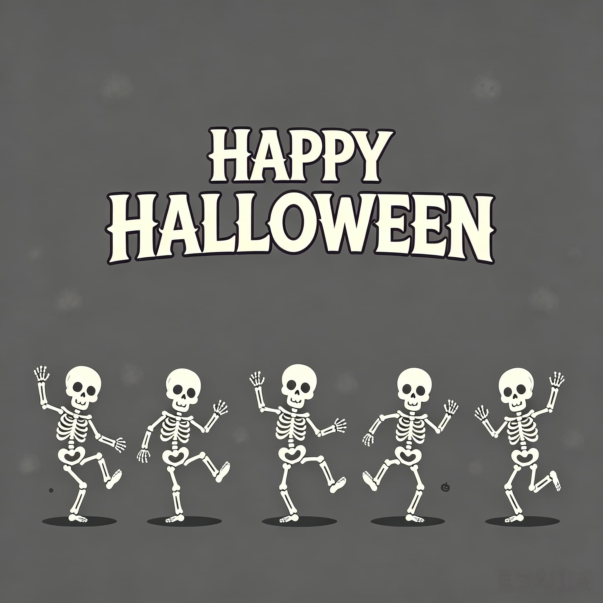 Skull Halloween Garage Door Decor Dancing Skeleton Party Greeting Funny Halloween Garage Door Cover CSH67-57-1 car