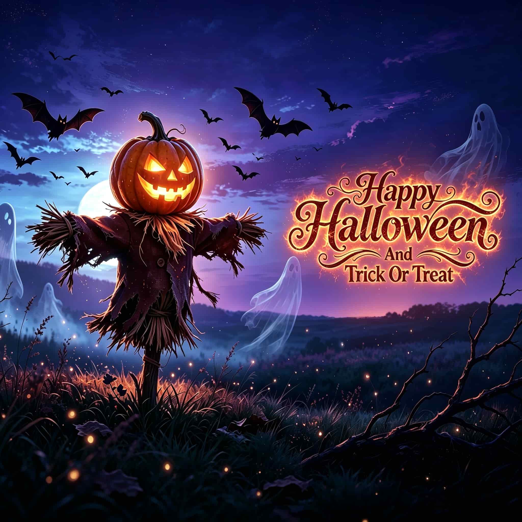 Scarecrow Halloween Garage Door Cover Pumpkin Scarecrow Ghost Halloween Garage Door Cover CSH68-19-1 car