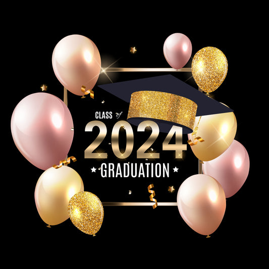 Class of 2024 Graduation Celebration Backdrop D1080