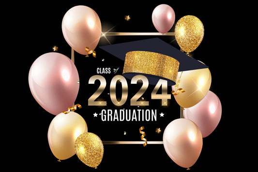 Class of 2024 Graduation Celebration Backdrop D1080