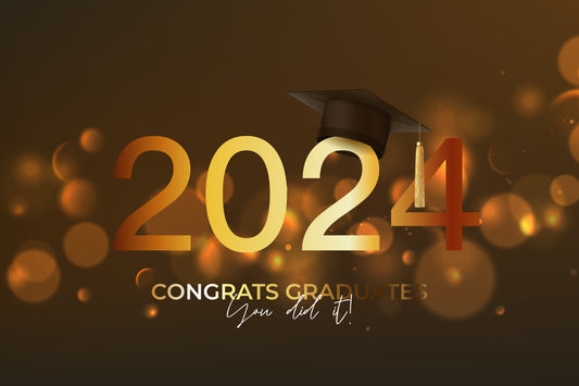Congrats Graduates Backdrop for Graduation Party D1081