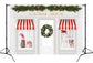 Christmas Candy Shop Decor Photography Backdrop D902
