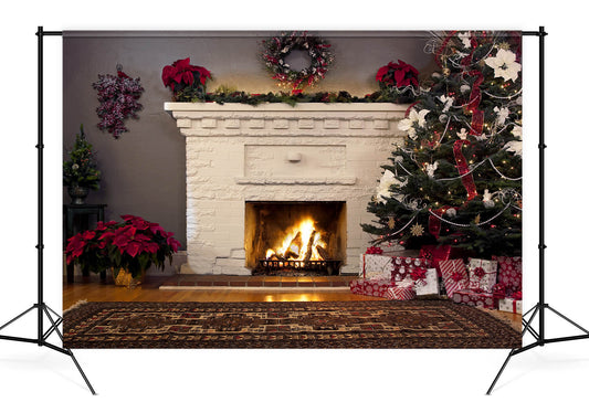 Christmas Gift Tree Room Decoration Backdrop DBD-19261