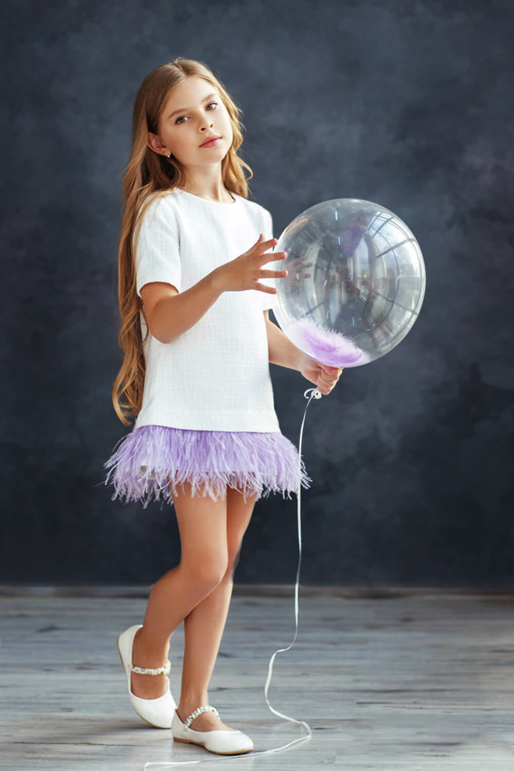 Blue Old Master Abstract Portrait Photography Backdrop DBD-19486 ...