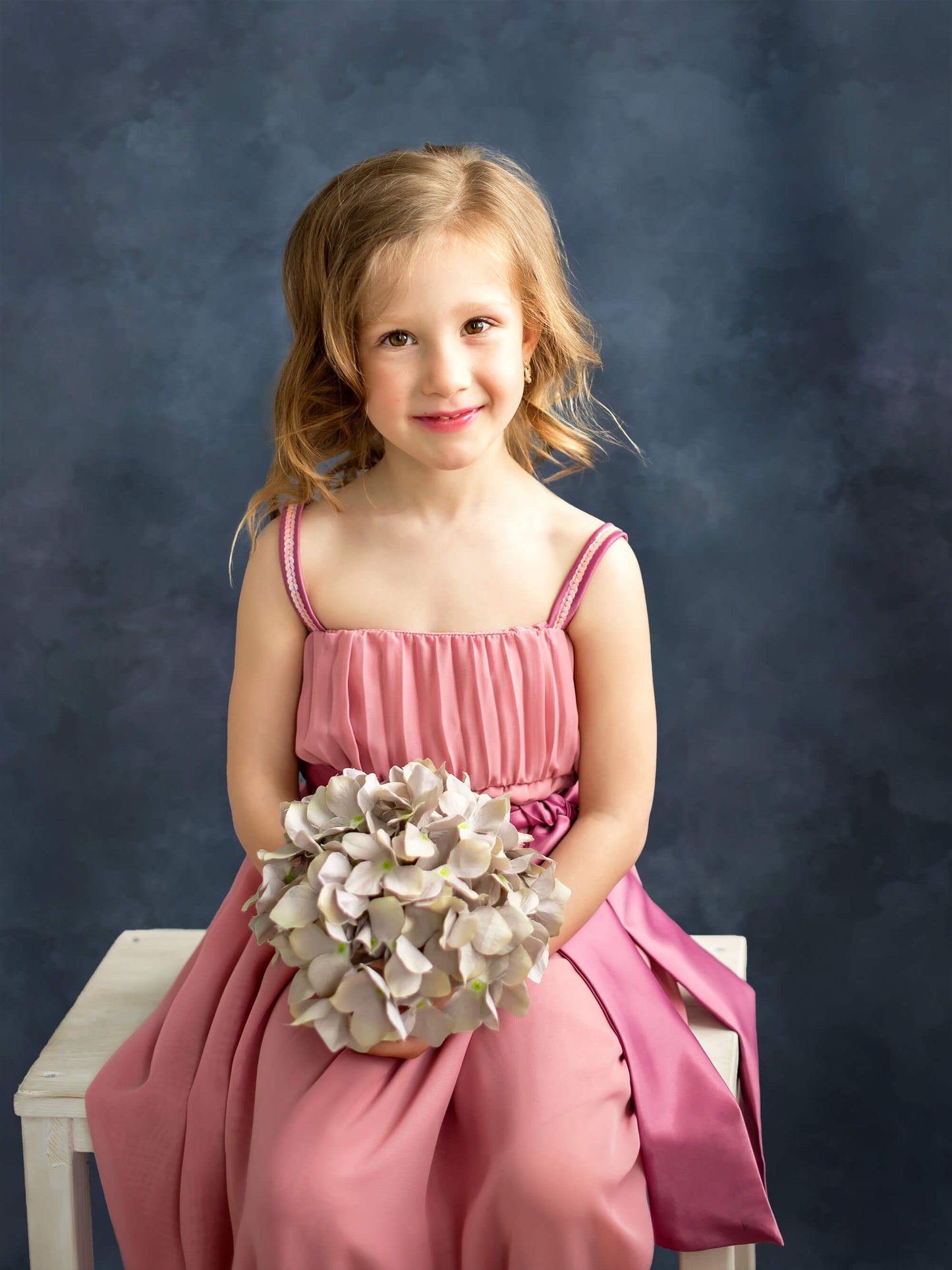 Blue Old Master Abstract Portrait Photography Backdrop DBD-19486 ...