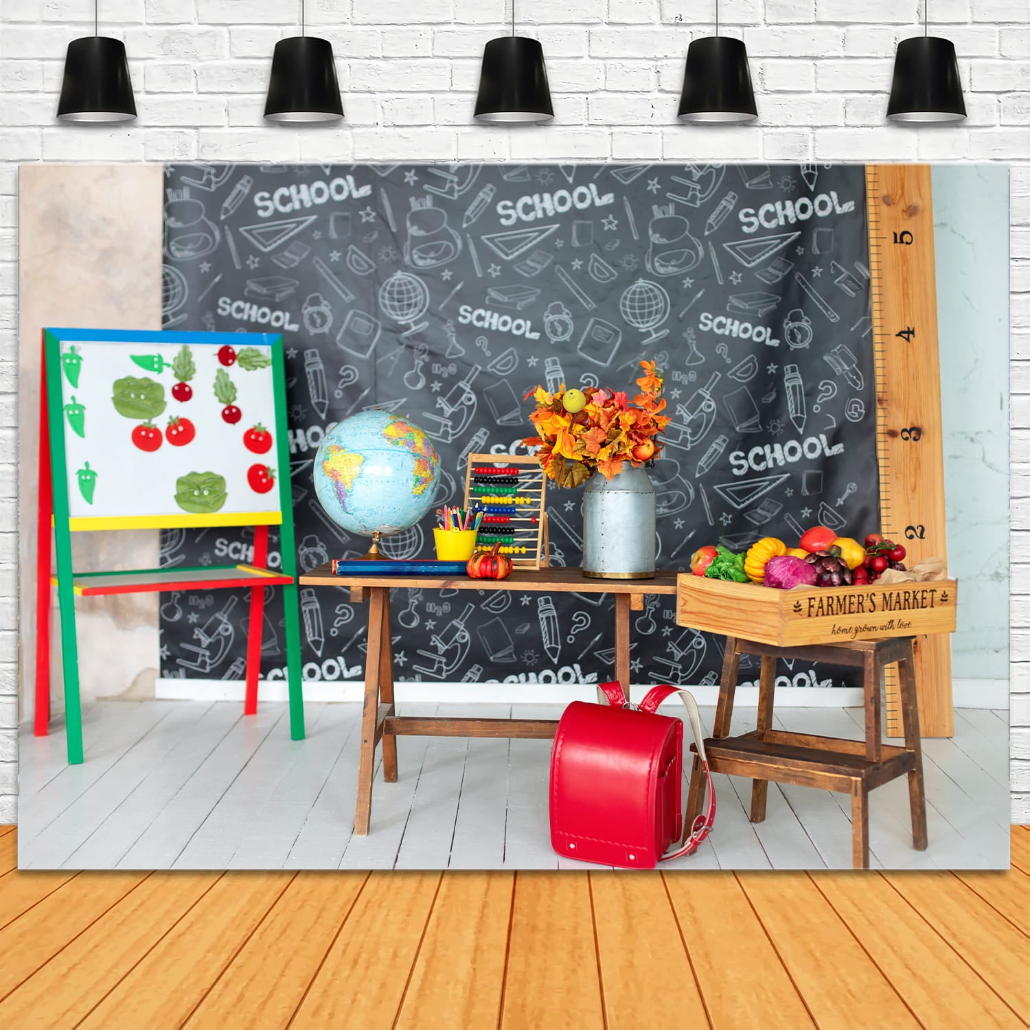 Back to School Classroom Blackboard Backdrop DBD7-9 – Dbackdrop