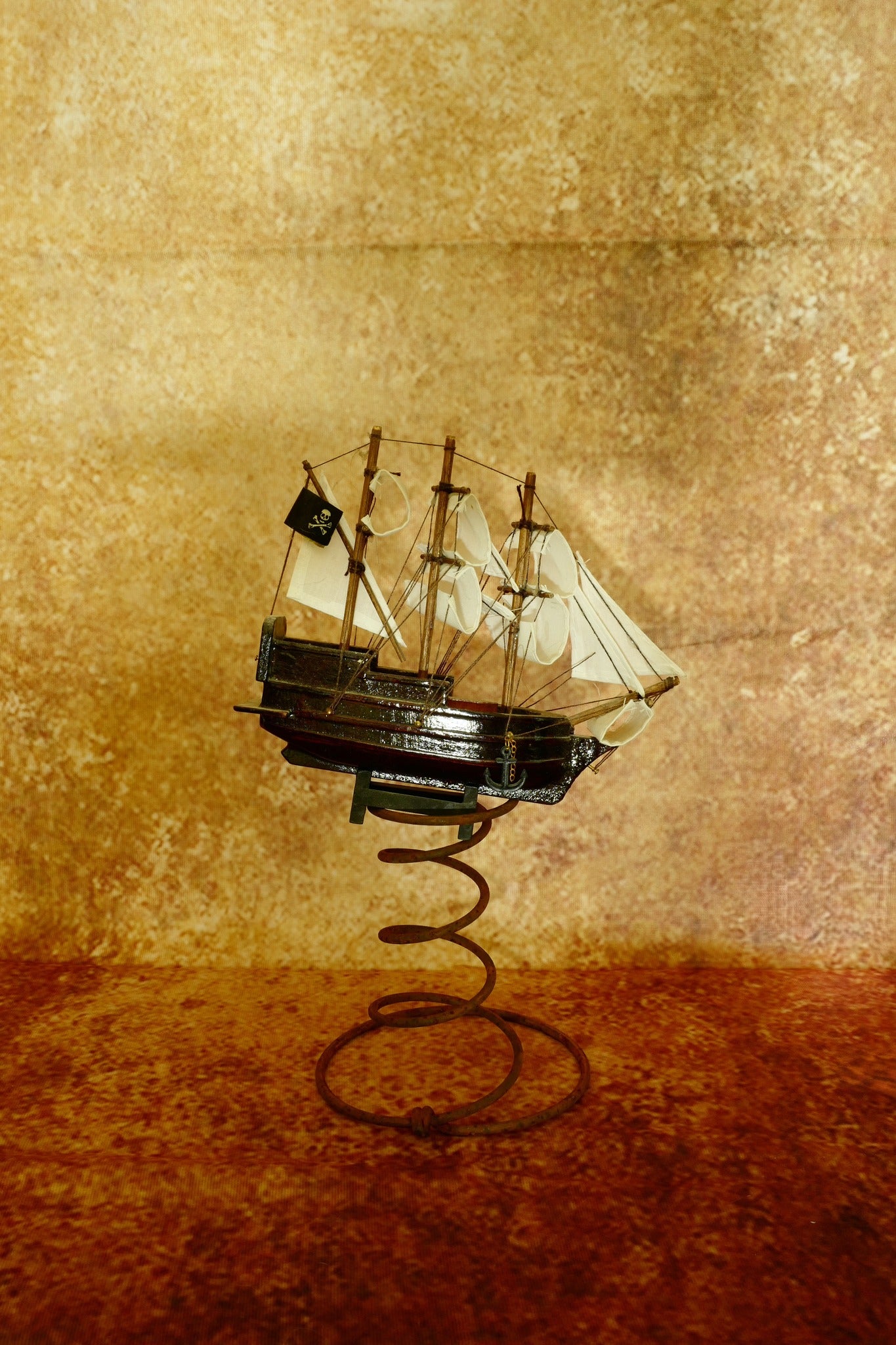 Abstract Brown Portrait Photography Backdrops Old Master Style DHP-175