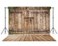 Old Weathered Wooden Barn Door Backdrop for Photo GC-93
