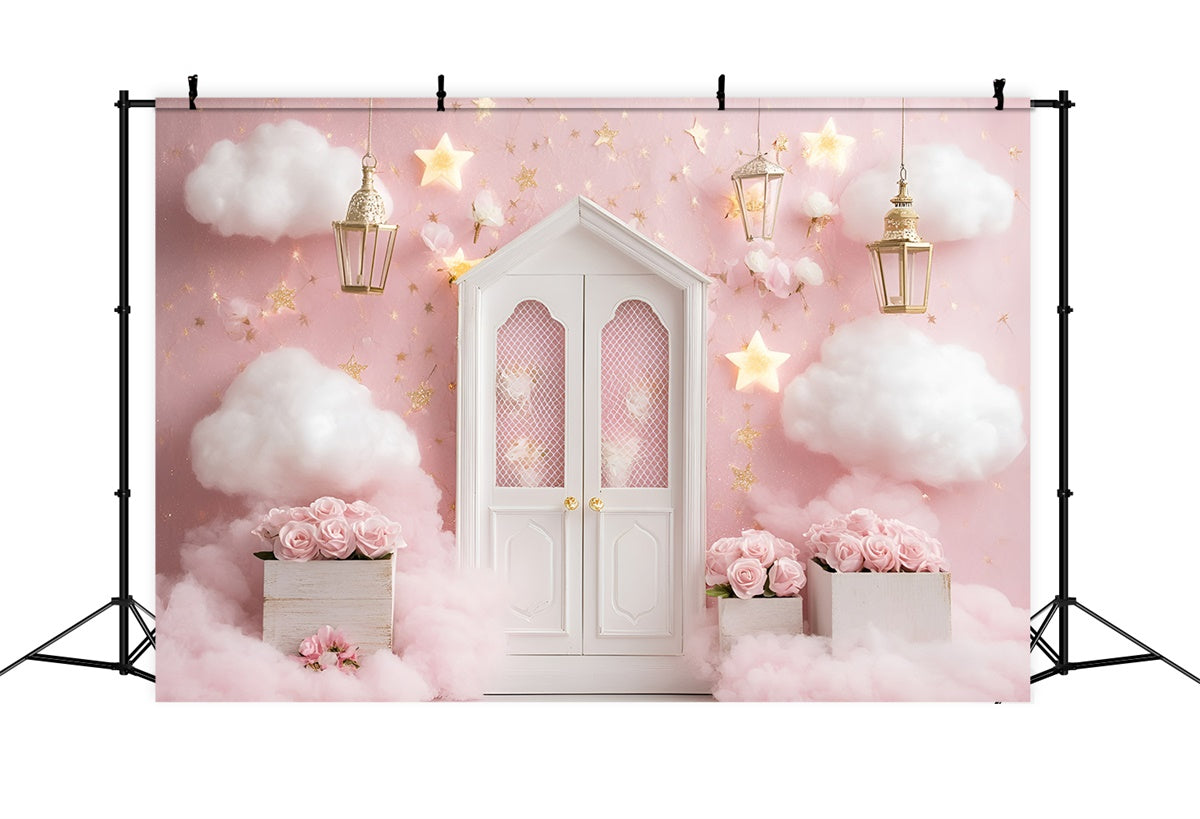 Newborn Photoshoot Backdrop Rose Cloud Wonderland Backdrop GQ5-152