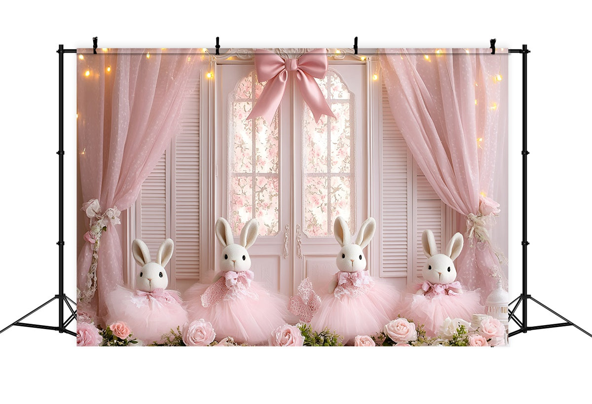 Newborn Photoshoot Backdrop Rosy Rabbit Princess Backdrop GQ5-175
