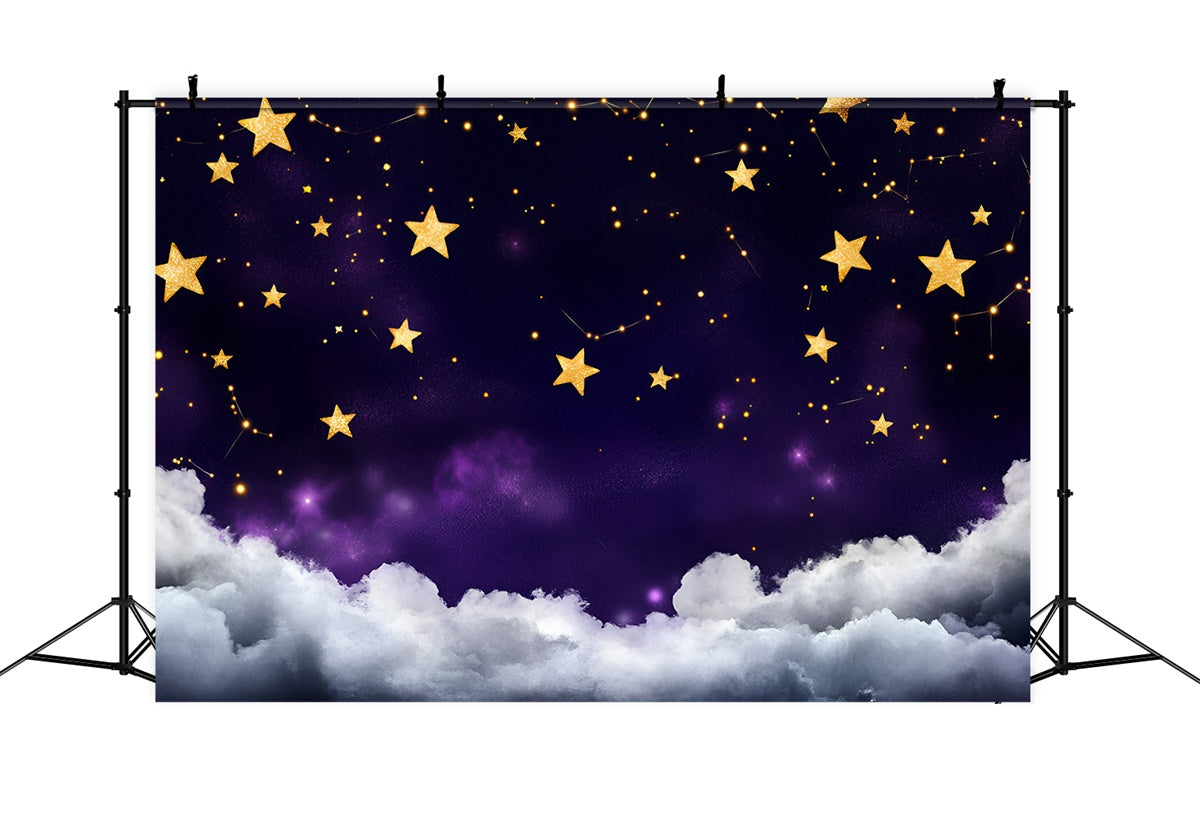 Starry Night Photo Backdrop Fantasy Star Cloudy Backdrop GQ5-60