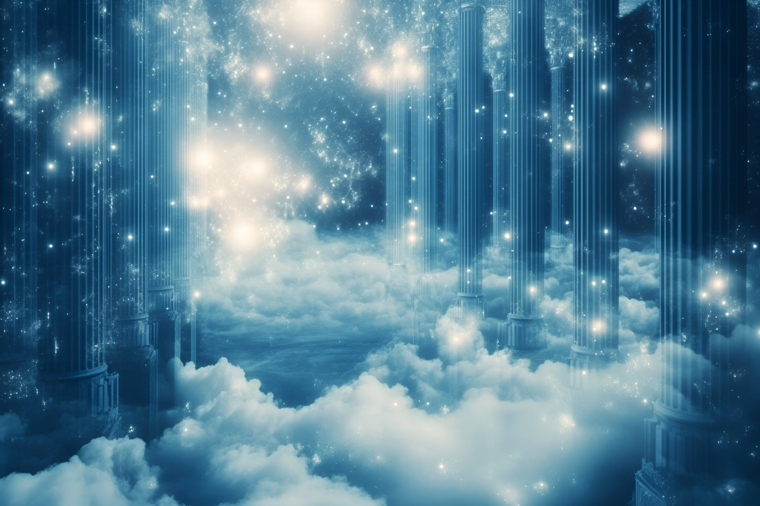 Starry Sky Backdrop Galaxy Sparkle Dream Backdrop GQ57-115