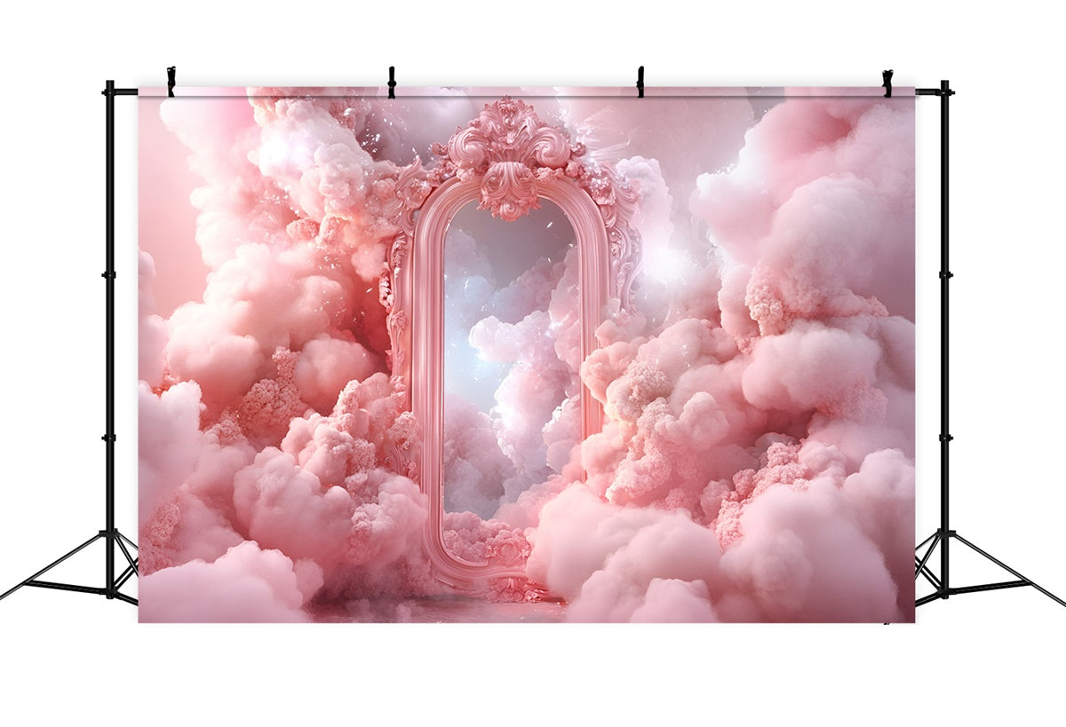 Clouds Backdrop Fantasy Cloud Baroque Mirror Backdrop GQ57-128