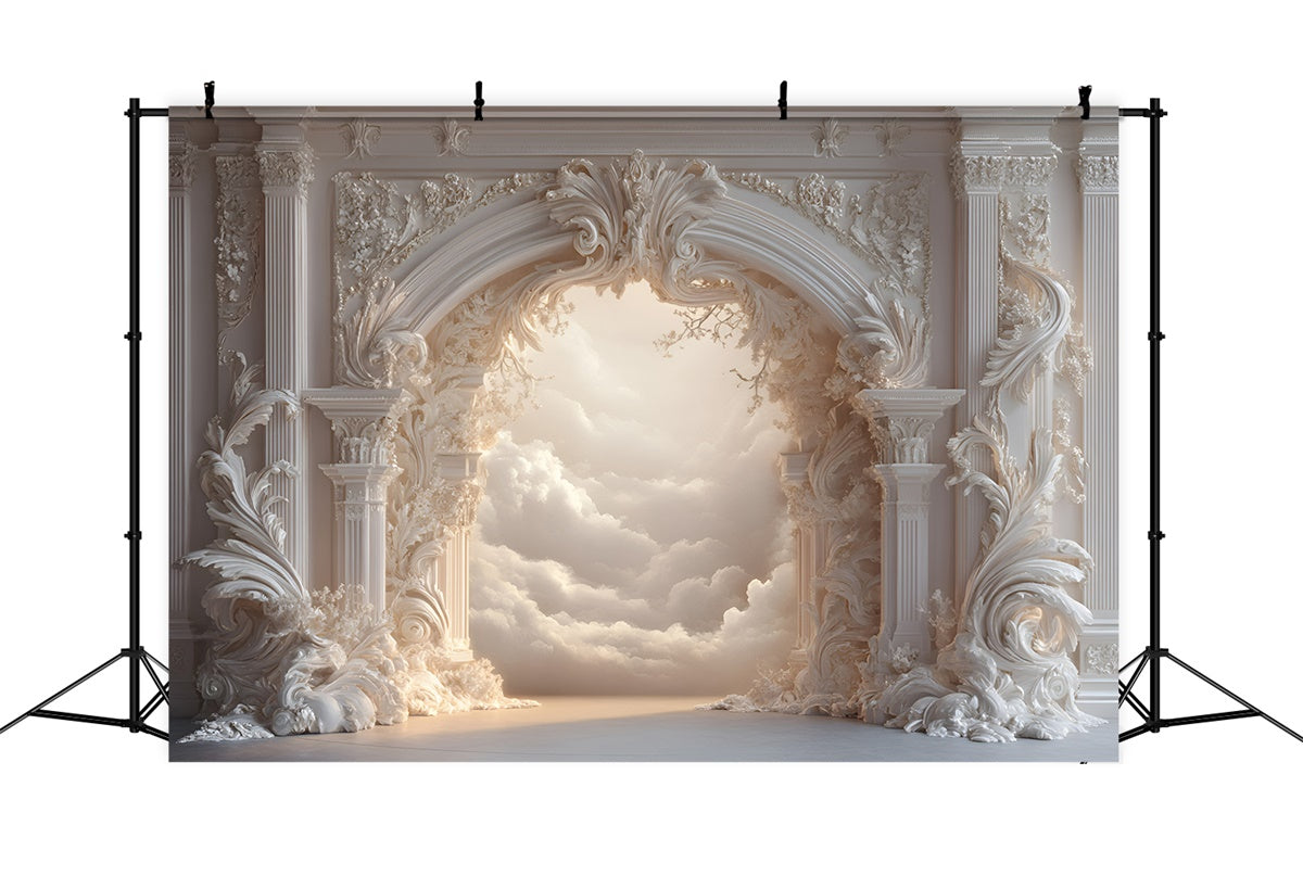 Fine Art Backdrops Baroque Heaven Entry Fabric Backdrop GQ57-203