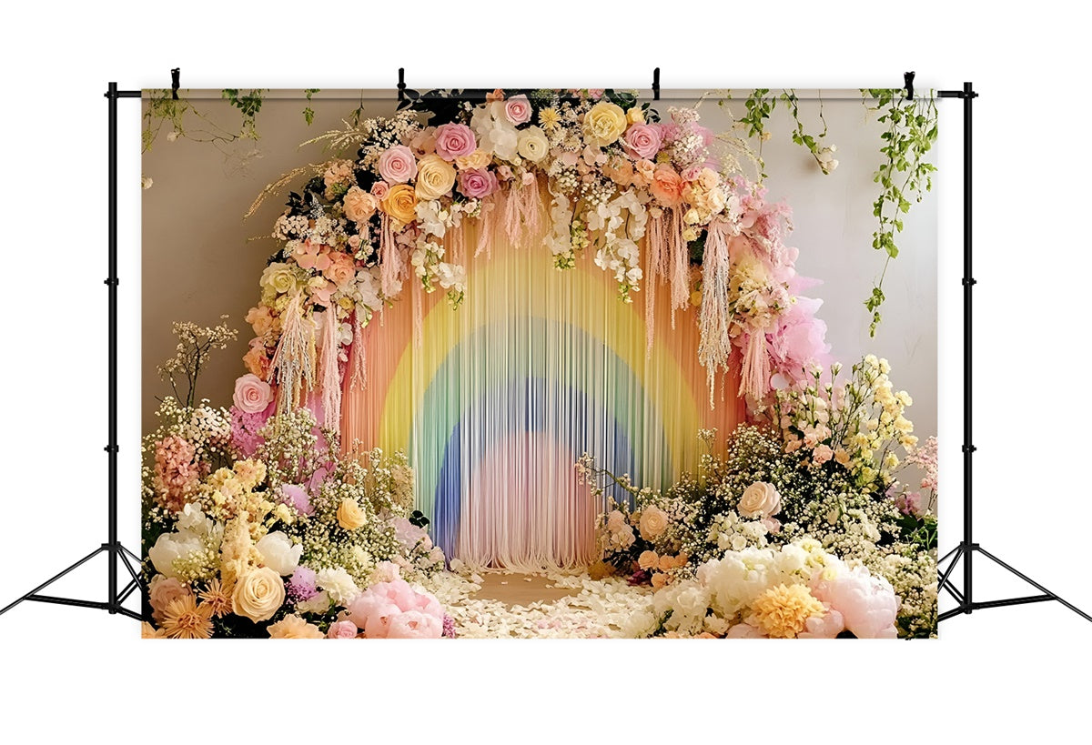 Bohemian Backdrop Pastel Festival Archway Backdrop GQ57-224
