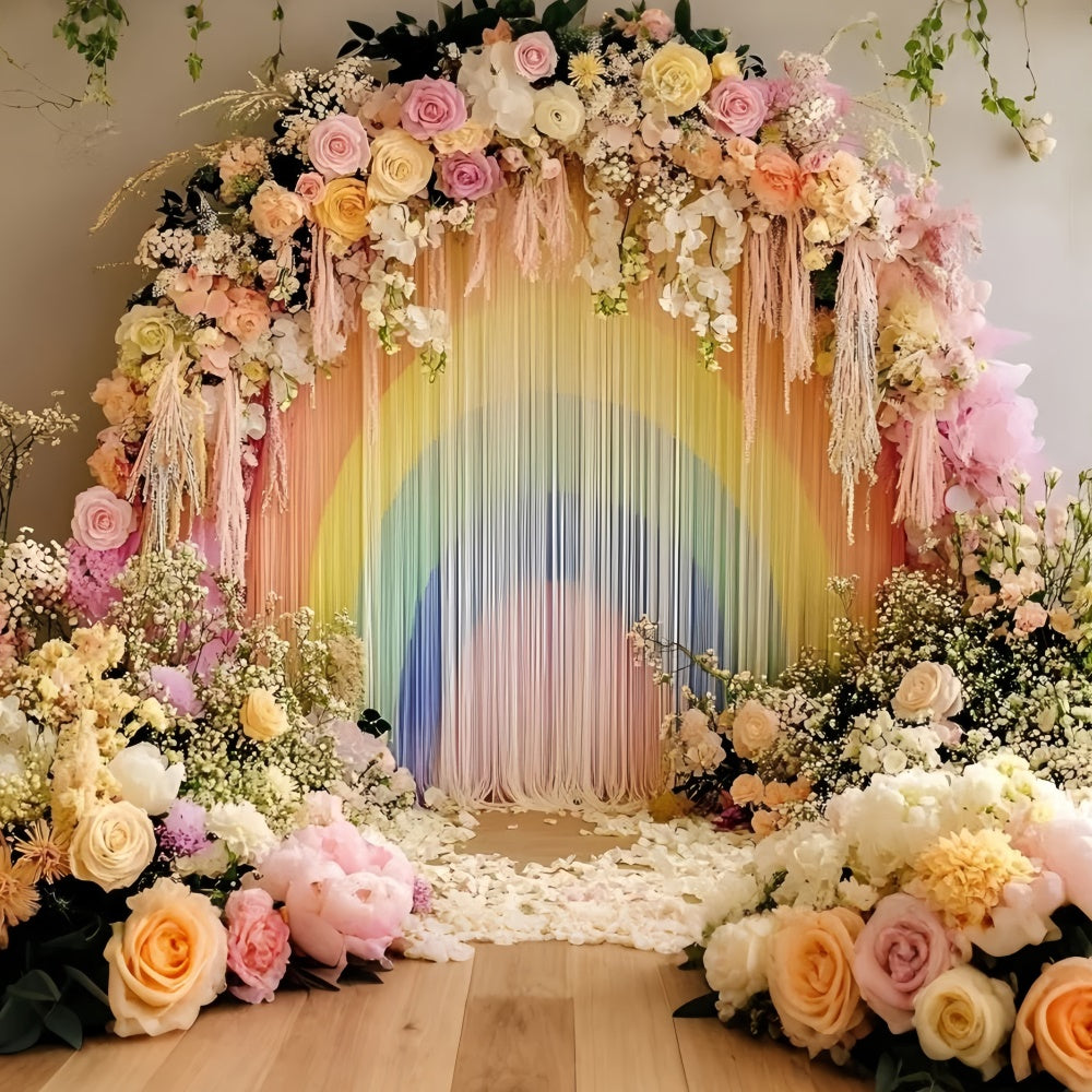 Bohemian Backdrop Pastel Festival Archway Backdrop GQ57-224
