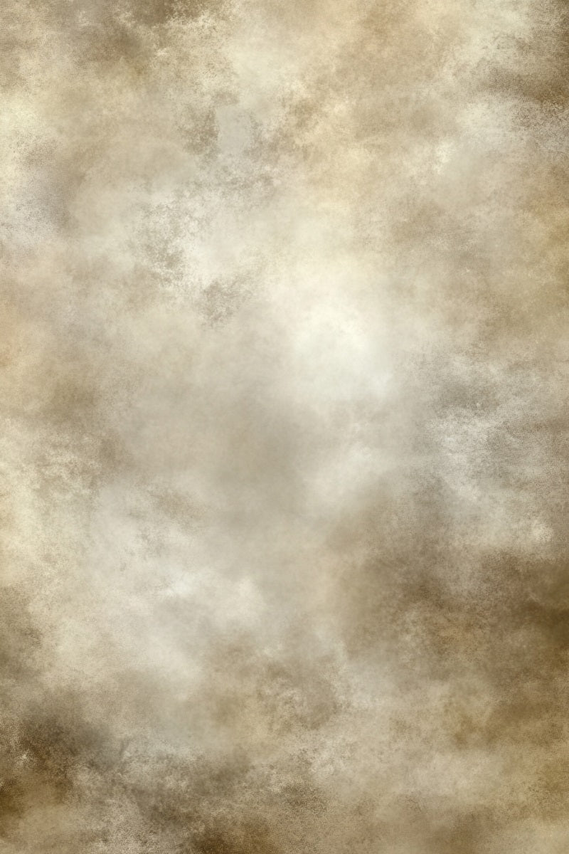 Cream Backdrop Warm Earthy Mottled Taupe Texture Studio Portrait Backdrop GQ58-102