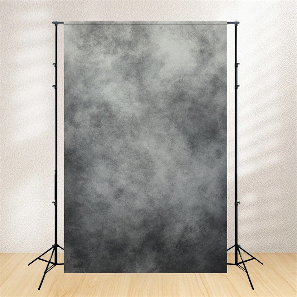 School Portrait Backdrop Gray Misty Cloud Texture Background Portrait Backdrops GQ58-108