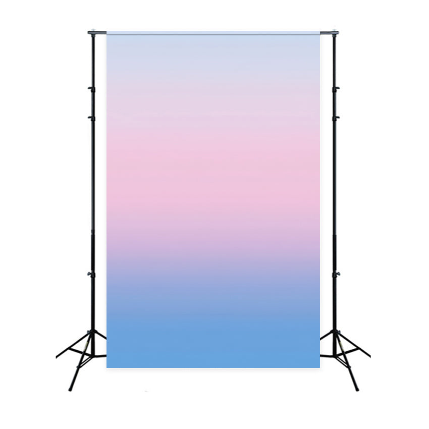 Gradient Backdrop Pink to Blue Gentle Gradient Fade Portrait Photo Background GQ58-63
