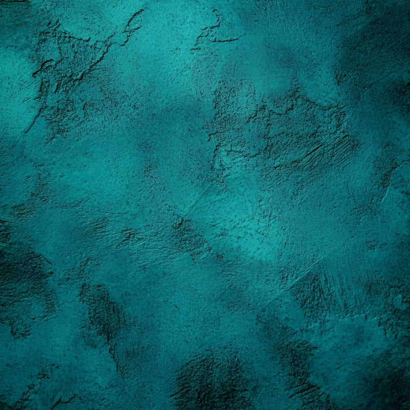 Teal Backdrop Teal Textured Plaster Wall Background Portrait Backdrop GQ58-84