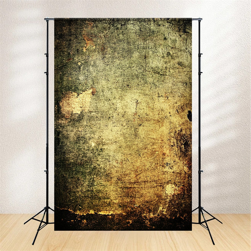 Grunge Backdrop Rustic Earthy Vintage Wall Texture Portrait Photography Backdrops GQ58-90