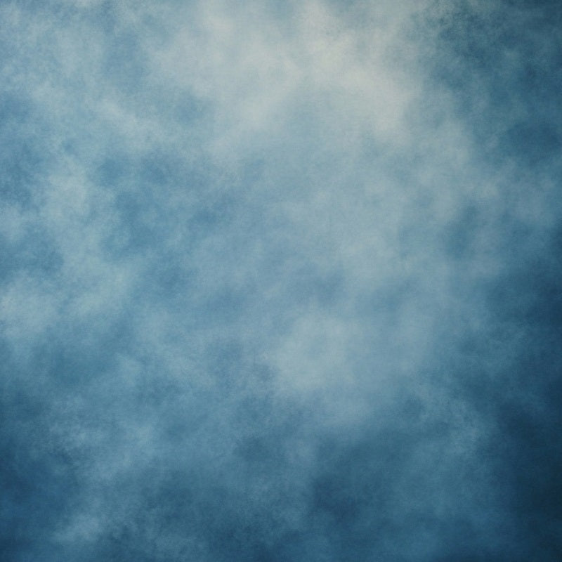 Yearbook Backdrop Muted Sky Blue Subtle Grain Finish Portrait Photography Backdrop GQ58-92