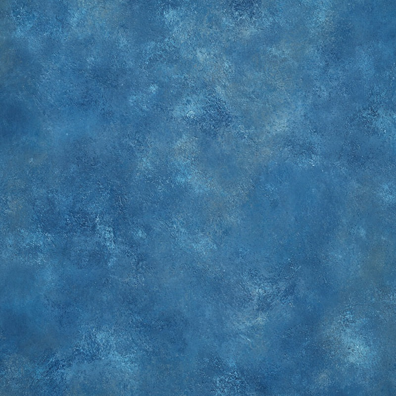 Yearbook Backdrop Bold Ocean Blue Stone-Like Texture Portrait Background Ideas GQ58-93