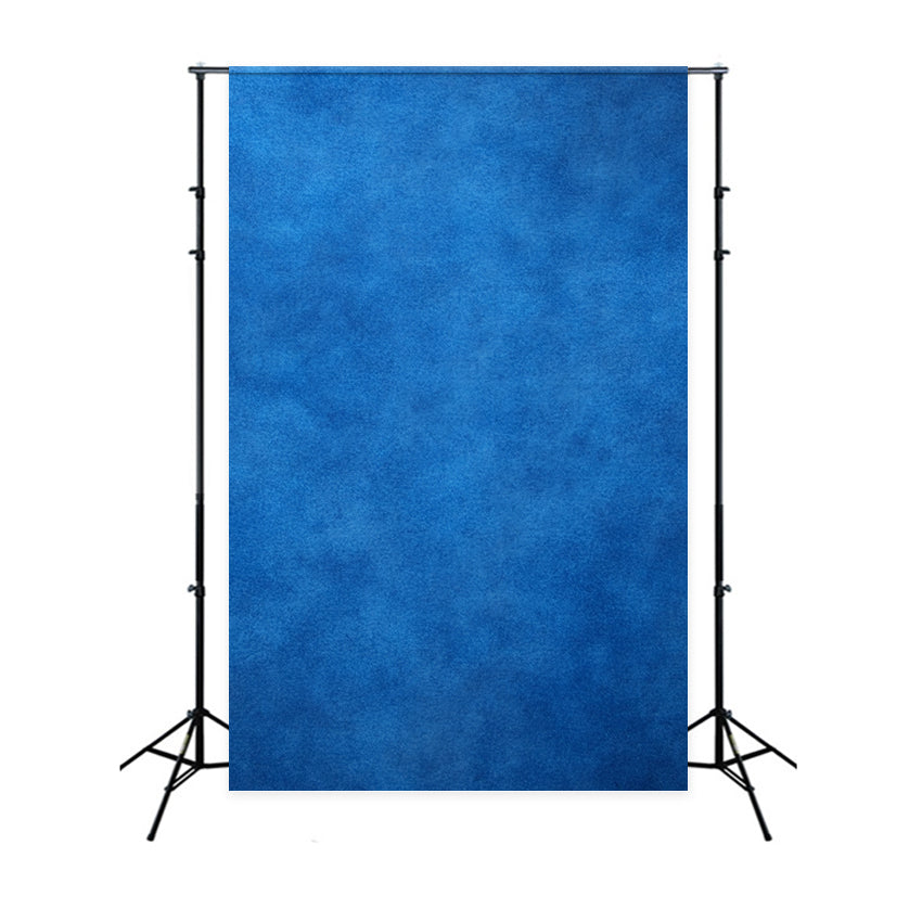 Yearbook Backdrop Even Bright Blue Faded Fabric Look Professional Portrait Backdrop GQ58-94