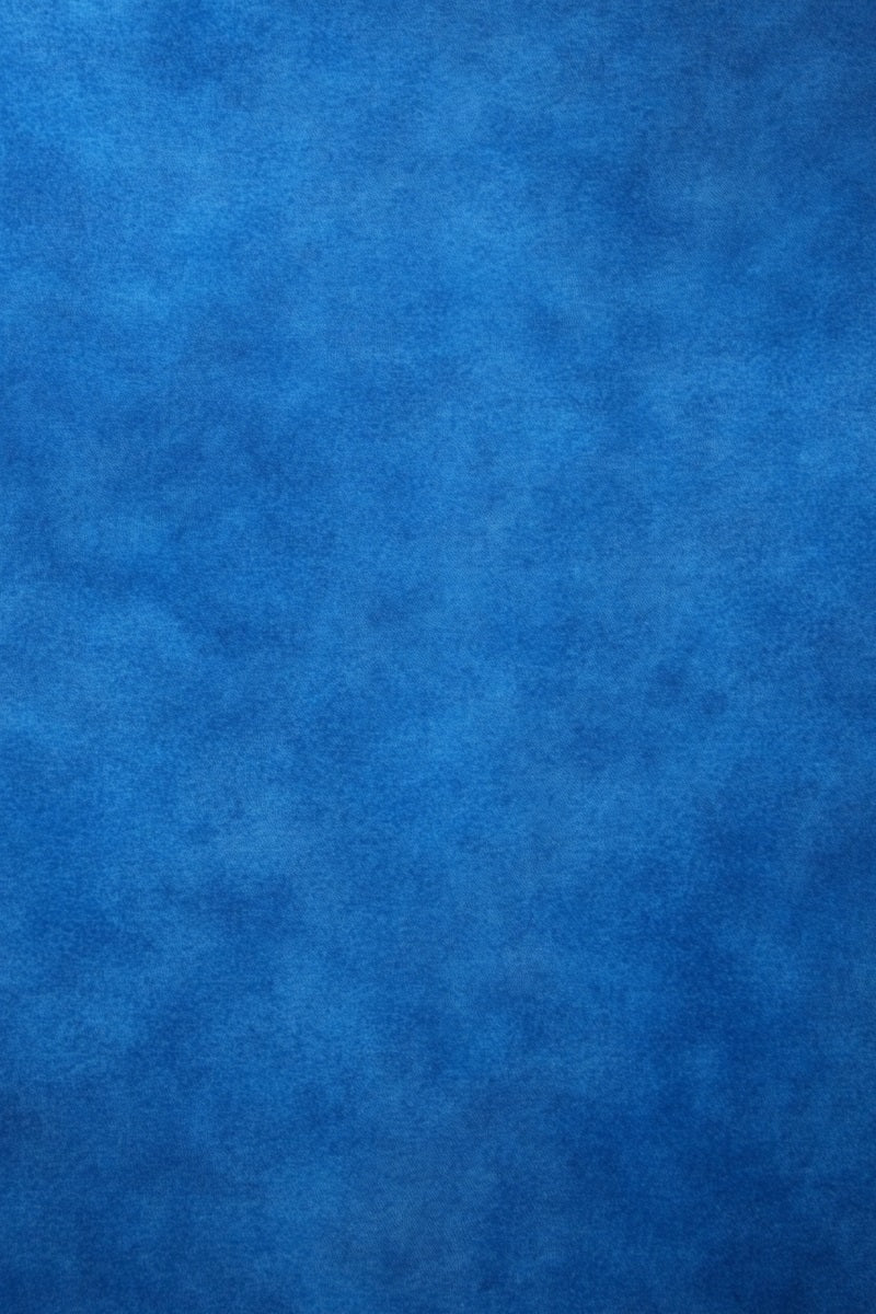 Yearbook Backdrop Even Bright Blue Faded Fabric Look Professional Portrait Backdrop GQ58-94