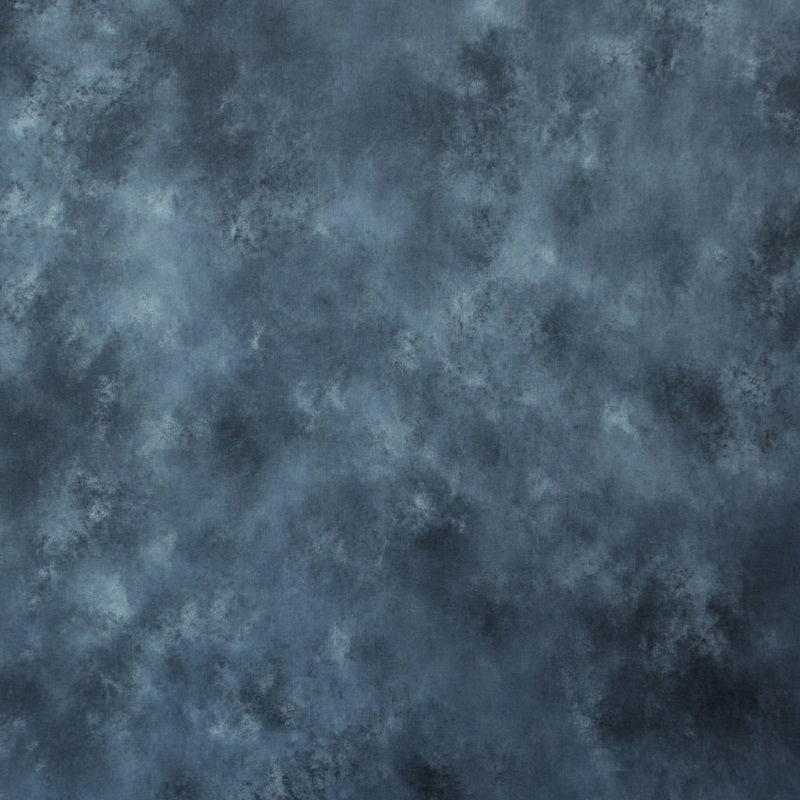 Yearbook Backdrop Dark Stormy Blue Marbleized Effect Portrait Studio Backdrop GQ58-95